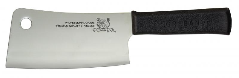 6-inch Stainless Steel Cleaver with Polypropylene Handle